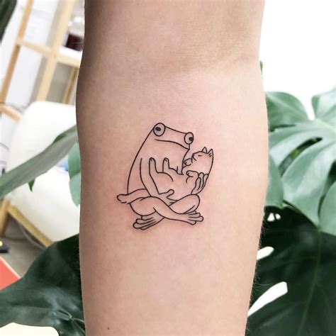 frog tattoo japanese|small easy frog tattoo.